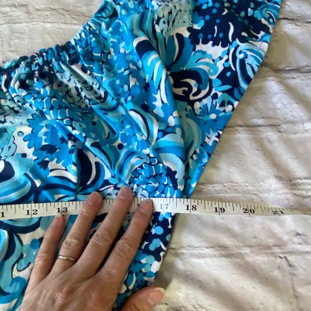 Lilly Pulitzer Clarette Agua Flutter Sleeve Summer Dress NWOT - Picture 9 of 10